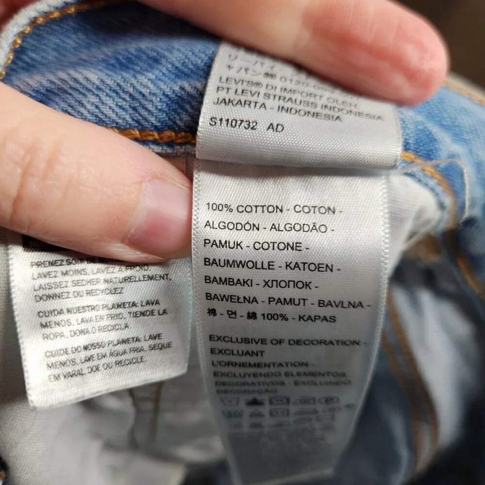 Levis minor wear